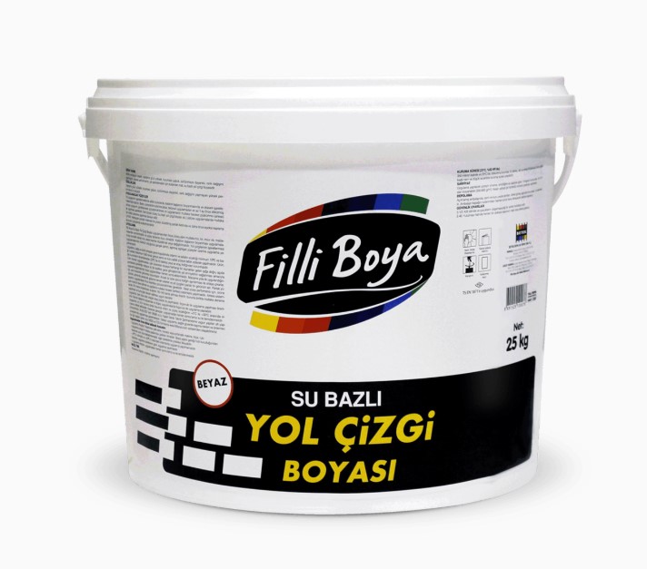 Filli Boya Su Bazlı Yol Çizgi Boyası